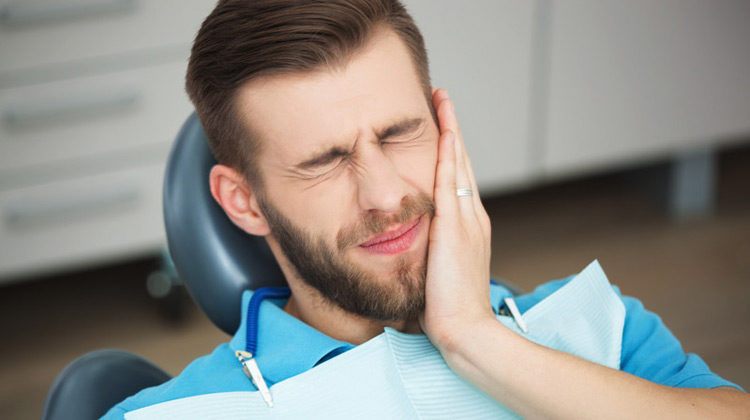 Tooth Pain Male Dentist